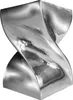 Skulpturaler Beistelltisch TWIST 45cm silber Aluminium Produktbild-Vorschau 8