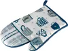 Set di guanti da cucina con magnete Tazze blu da cucina Anteprima dell’immagine prodotto 3