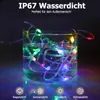 Lichterkette 100M 800 LEDs Bunt Wasserdicht 8 Lichtmodi für Produktbild-Vorschau 3