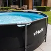 VirtuFit Rundpool Ø 366 x 100 cm Anthrazit inkl. Produktbild-Vorschau 3