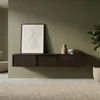 Lowboard SIMONA 175 cm hängend aus Massivholz, Nussbaum Produktbild-Vorschau 1