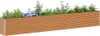vidaXL Hochbeet Hellbraun 485 x 50 x 68 cm Verzinkter Stahl Produktbild-Vorschau 3