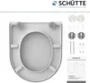 SCHÜTTE Sedile per WC Duravit STARCK 3, Duravit ME BY Anteprima dell’immagine prodotto 10