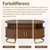 Merax höhenverstellbare Couchtisch mit Schiebetüren, oval Produktbild-Vorschau 10