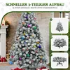 228cm Künstlicher Weihnachtsbaum mit Schnee inkl. 1346 Produktbild-Vorschau 4