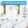 Strex Duschablage ohne Bohren | Edelstahl Teleskop Produktbild-Vorschau 7