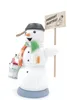 Drechslerei Kuhnert - Räucherfigur Schneemann mit Glatteis Produktbild-Vorschau 6