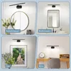 ZMH LED Spiegelleuchte  30CM 6W Spiegellampe  Schwarz IP44  Produktbild-Vorschau 9