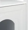Armoire pour chat blanche avec étagère Voir les images du produit 8