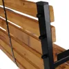 HI Parková lavička hnedá 122x60x81 cm Náhľad obrázku produktu 5