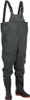 vidaXL Waders avec bottes vert foncé taille 39 Voir les images du produit 7