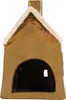 Clayre & Eef Portacandele House 12x8x18 cm in Vetroceramica Anteprima dell’immagine prodotto 3