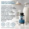 Lactoferrin 250 mg - mit Vitamin C - für Eisenaufnahme & Produktbild-Vorschau 5