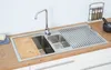 Edelstahl Einbauspüle Spülbecken Küchenspüle Spüle 100 x 50 Produktbild-Vorschau 21