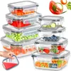 Vilde | Dózy na potraviny - 8 kusů - s víkem a těsněním - Náhled obrázku produktu 2