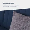 Dekokissen 60x60 cm Anthrazit, Chenille Kissenhülle mit Produktbild-Vorschau 7
