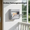 Cassetta postale Wiltec V12 color argento 360 x 105 x 315 Anteprima dell’immagine prodotto 14
