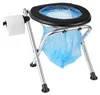 Tragbare Campingtoilette 160 kg Belastbar, Faltbare Produktbild-Vorschau 10