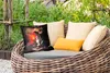 MuchoWow® Outdoor Kissen - Kerze - Geige - Stilleben - Produktbild-Vorschau 3