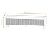 AX LIVING Buffet TV Acaddo - 180 cm de large, Moderne en Voir les images du produit 2