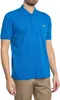 Lacoste Polo blau einfarbig Baumwoll-Piqué Produktbild-Vorschau 1