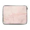 MuchoWow® Laptop Hülle 17 Zoll Laptoptasche Marmor - Rosa - Produktbild-Vorschau 1