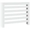 vidaXL Habillage de radiateur Blanc 104x20x82 cm Bois Voir les images du produit 1