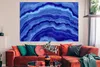 MuchoWow® Poster Achat Stein - Blau 180x120 cm - Fotoplakat Produktbild-Vorschau 2