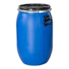 60 Liter Deckelfass, Kunststofffass, Futtertonne, Fass, Produktbild-Vorschau 2