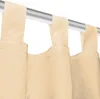 vidaXL Vorhänge Mikro-Satin 2 Stk. mit Schlaufen 140x245 cm Produktbild-Vorschau 3