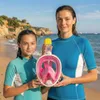 Maschera da snorkeling Maschera subacquea a pieno facciale Anteprima dell’immagine prodotto 4