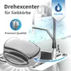 Drehknopf aus Edelstahl 46mm für Drehexcenter Produktbild-Vorschau 2