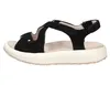Joya Jenny Black Sandale, Veloursleder, Klettv., Produktbild-Vorschau 2