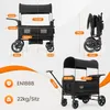 Faltbarer Kinderwagen für 2 mit Bettfunktion, 8-fach Produktbild-Vorschau 7
