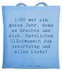 Mr. & Mrs. Panda Shopping Tasche Spruch 1980 Geburtstag - Produktbild-Vorschau 1