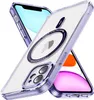 Magnetické průhledné pouzdro pro iPhone 12, kompatibilní s Náhled obrázku produktu 1