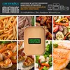 Arendo Backpapier für Heißluftfritteuse, rechteckig, 4,5 - Produktbild-Vorschau 3
