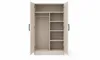 Kleiderschrank 2-türig  – 90 cm Kaschmir Produktbild-Vorschau 2