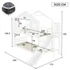 OKWISH Lit Superposé Enfant 90x200 cm - Lit Cabane avec Voir les images du produit 4