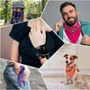 24 Stück Bandana, 12 Farben Halstuch, Kopftuch Rot, Produktbild-Vorschau 6