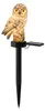 Solar Eule Gartenleuchte 43cm LED Solarfigur Gartendeko Produktbild-Vorschau 4