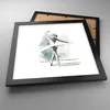 Gerahmtes Poster - Schwarzer Rahmen - Ballerina Tanz Frau - Produktbild-Vorschau 3