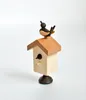 Holzspielzeug Starhaus mit Singvogel natur Höhe=8cm NEU Produktbild-Vorschau 3