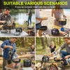 15-teiliges Camping Kochgeschirr Set, Faltbare Camping Produktbild-Vorschau 6