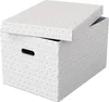 Esselte scatola portaoggetti Home L, set di 3, bianco 100% Anteprima dell’immagine prodotto 5