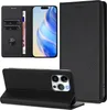 Litchi Leder Handyhülle für iPhone 14 Pro Wallet Produktbild-Vorschau 3