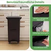 COSTWAY 36 L, pattumiera a 2 scomparti con scomparto Anteprima dell’immagine prodotto 8