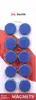 ALLboards MSB20/10 ALLboards Magnet blau, Kunststoff Ø 2,0 Anteprima dell’immagine prodotto 1