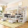 Sweiko Lit mezzanine multifonctionnel, 90x200cm, lit et Voir les images du produit 1