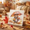 20 tovaglioli Umbrella Bear - Orsacchiotto sotto l'ombrello Anteprima dell’immagine prodotto 3